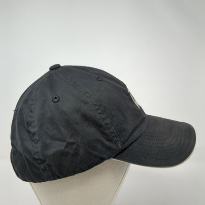 T&co. Strapback Baseball Cap Black OS Adjustable Embroidered Port Authority