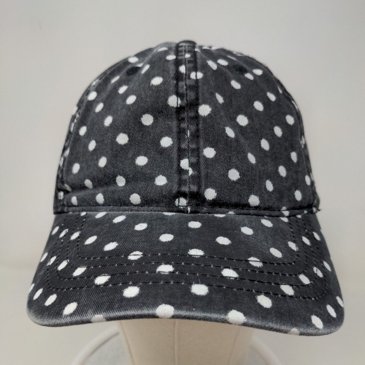 Unbranded Women's Slideback Hat Multicolor OSFM Blank Polka Dots Adjustable