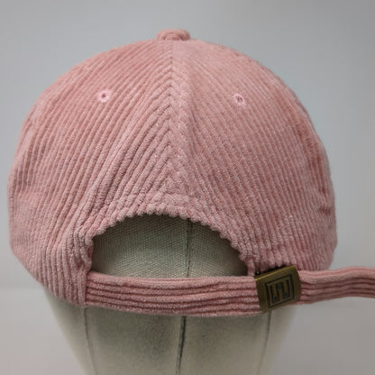 Weld 5 Panel Pink One Size Corduroy Slideback Hat Coconut Cult Graphic Cotton