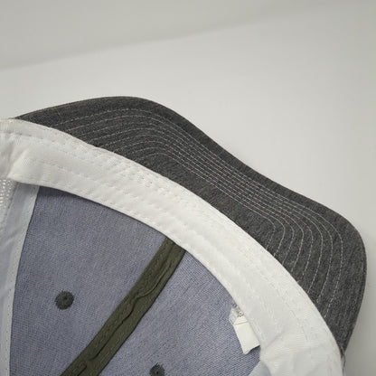 NAPA Snapback Mesh Back Trucker Hat Gray One Size 6 Panel Colorblock