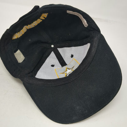 U.S. Army Veteran Baseball Cap Black OSFM Embroidered Laurel Brim Hat Military