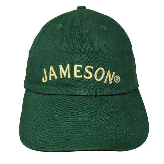 Jameson Whiskey Strapback Hat Green One Size Embroidered Adjustable W/Tags