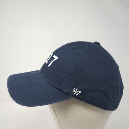 417 Paddio Slideback Hat Blue One Size Adjustable Embroidered '47