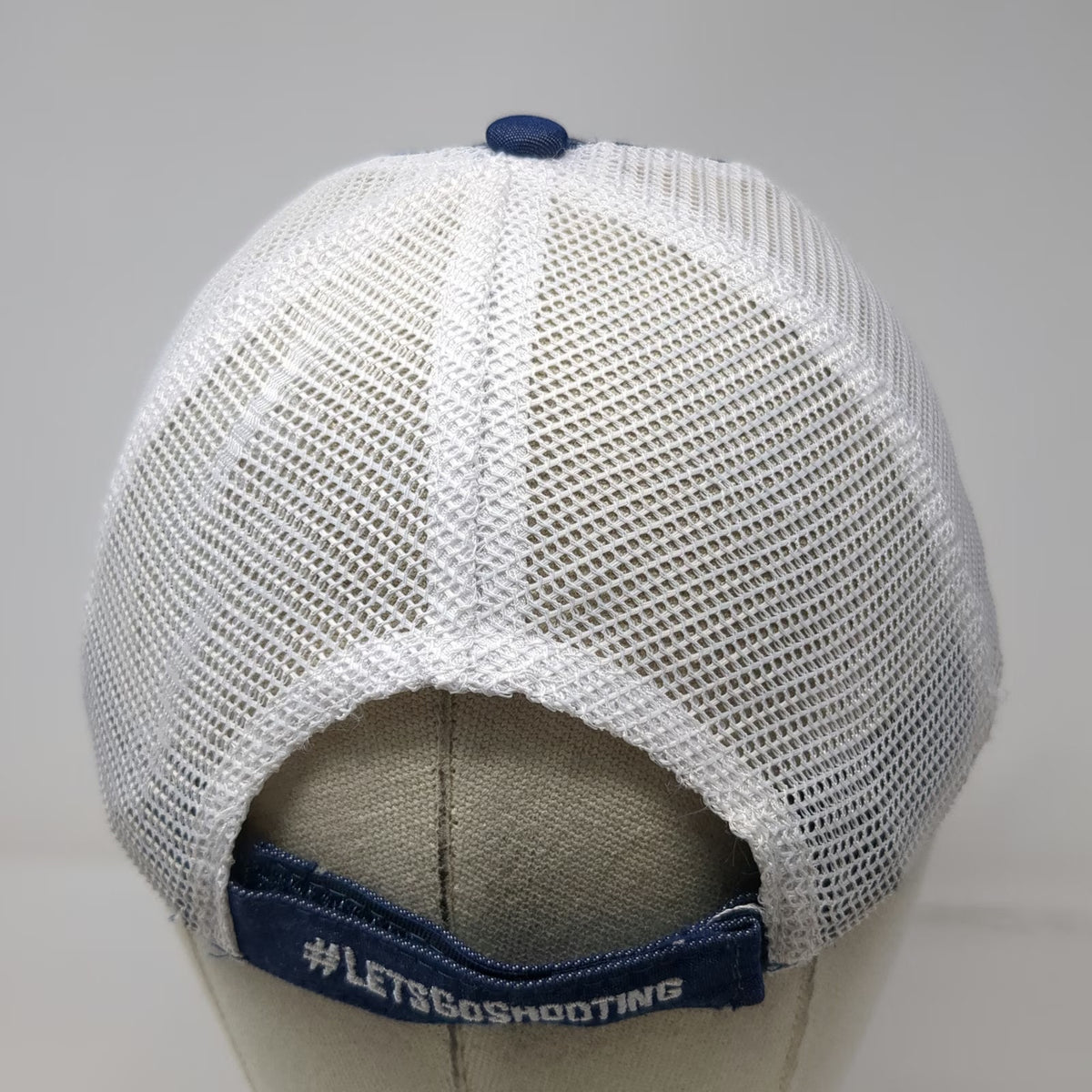 MSP Design Group Baseball Cap Blue One Size Hat Mesh Back Strapback Shooting