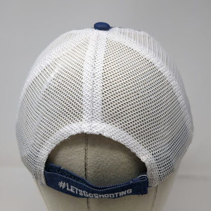 MSP Design Group Baseball Cap Blue One Size Hat Mesh Back Strapback Shooting
