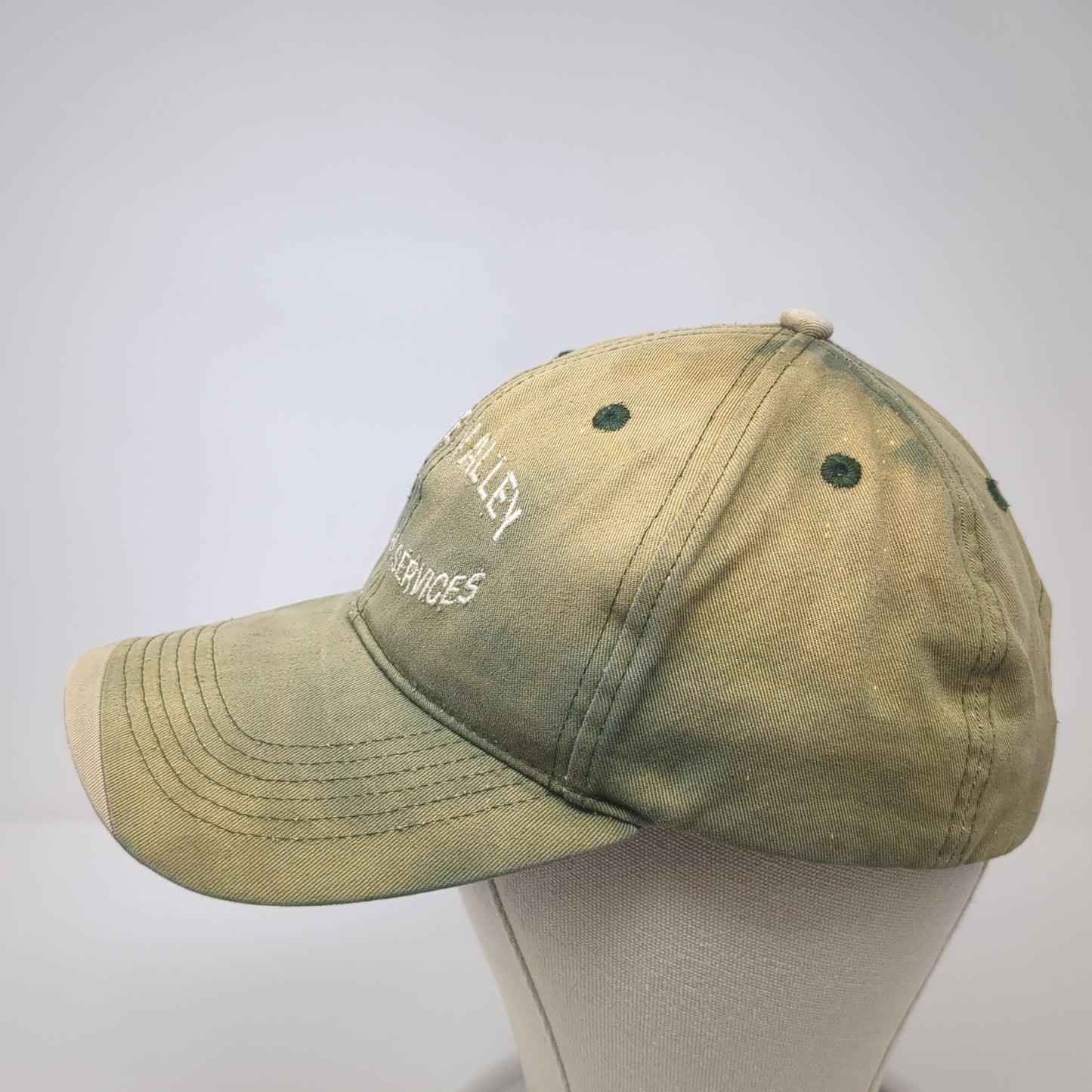 Platte Valley Trucking Services Strapback Hat Green One Size Daystone