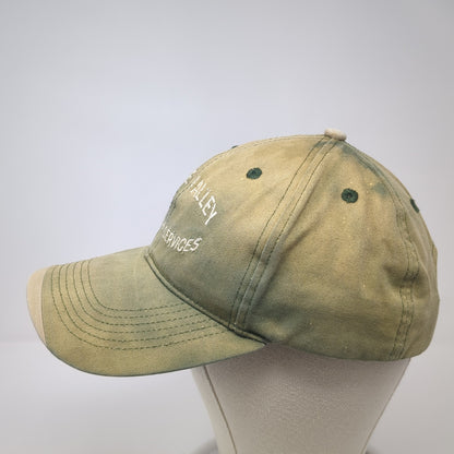 Platte Valley Trucking Services Strapback Hat Green One Size Daystone