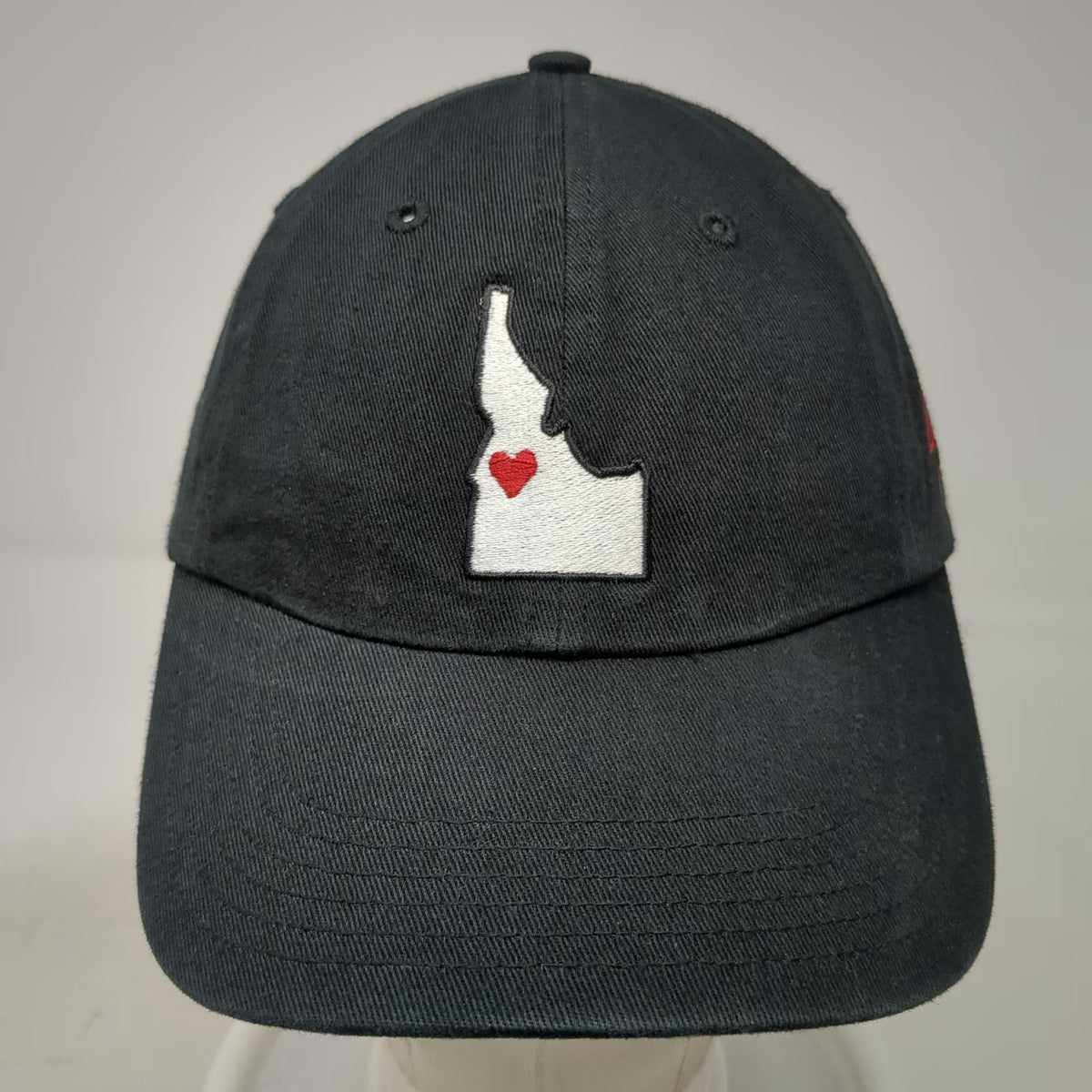 Richardson Baseball Cap Black One Size Shore Lodge McCall Idaho State Heart Hat