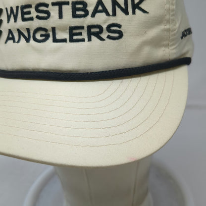 Richardson 5 Panel Beige Black One Size Westbank Anglers Jackson Hole Rope Hat