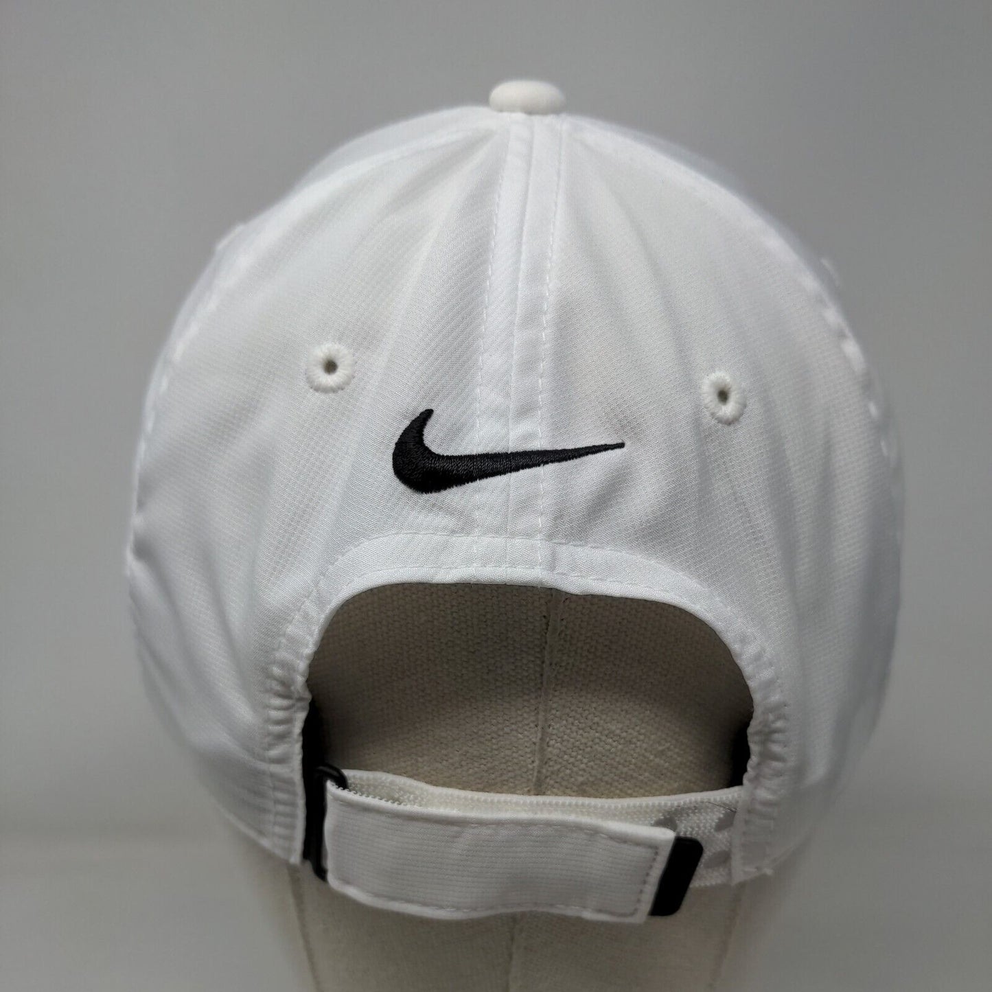 The League Strapback Hat White OSFM Adjustable Embroidered Legacy91 Nike Dri-Fit