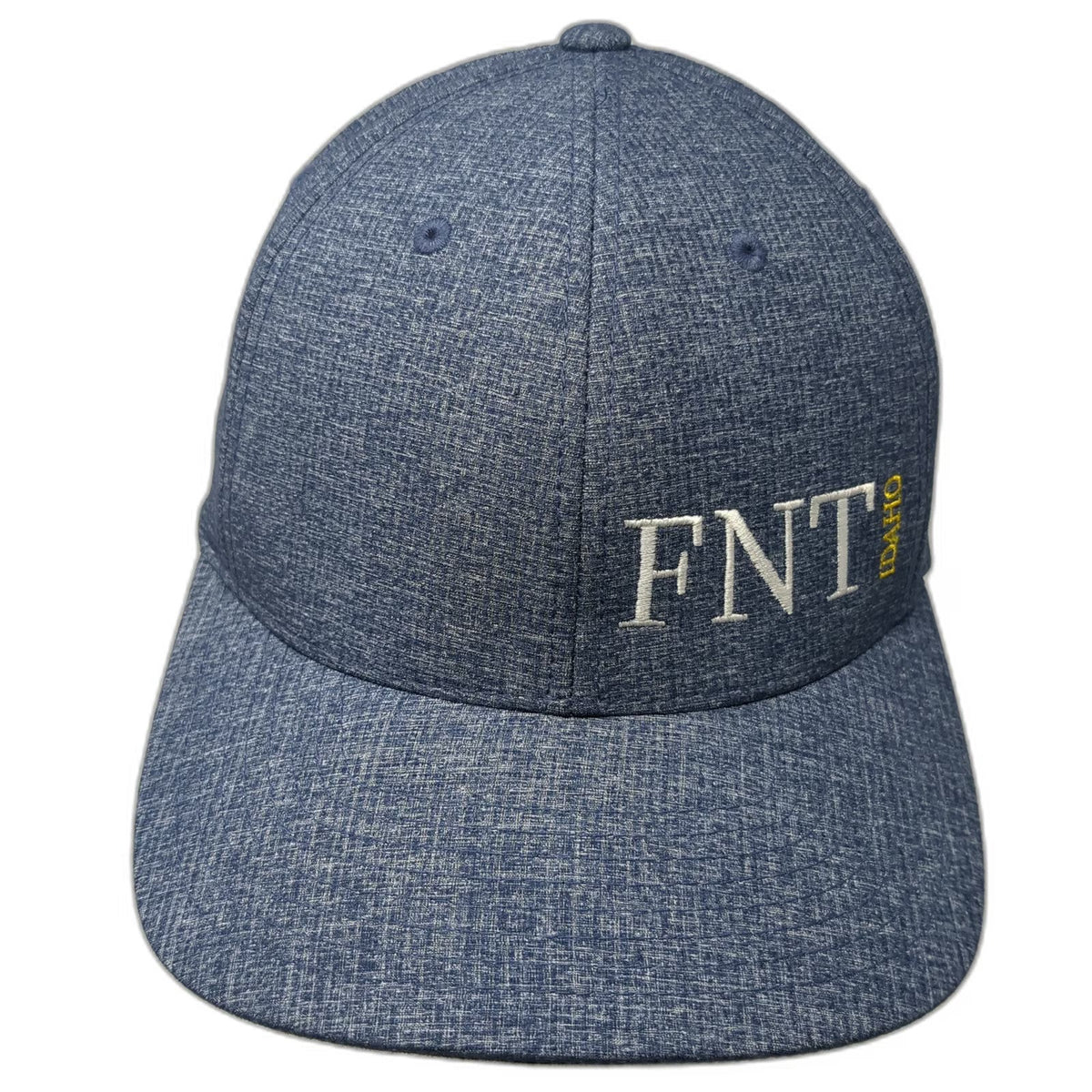 Port Authority Snapback Hat Blue OSFM FNT Idaho Flexfit 110 Polyester Structured