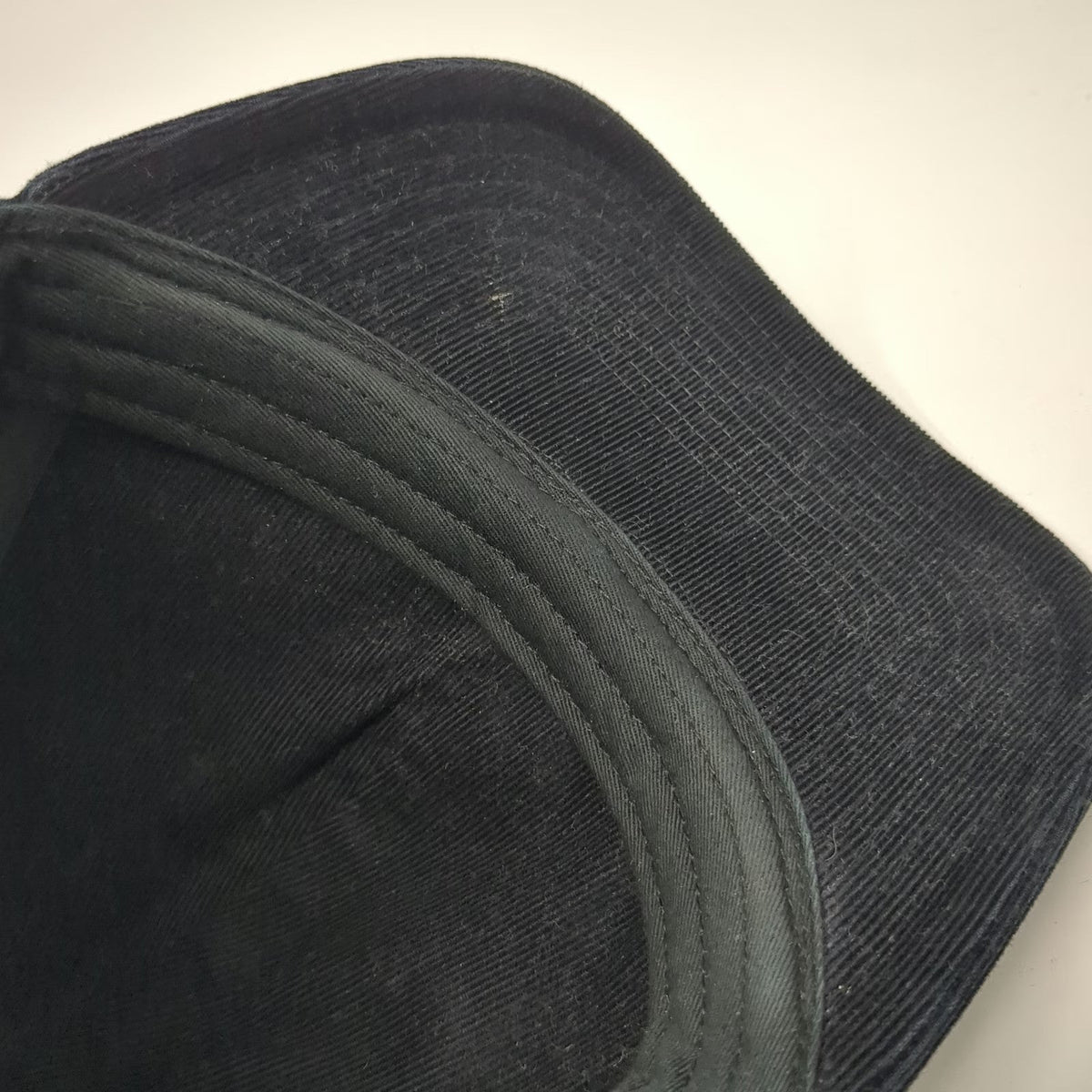 Dewolf Brewing Co Baseball Cap Black One Size Corduroy Patch Slideback Hat Logo