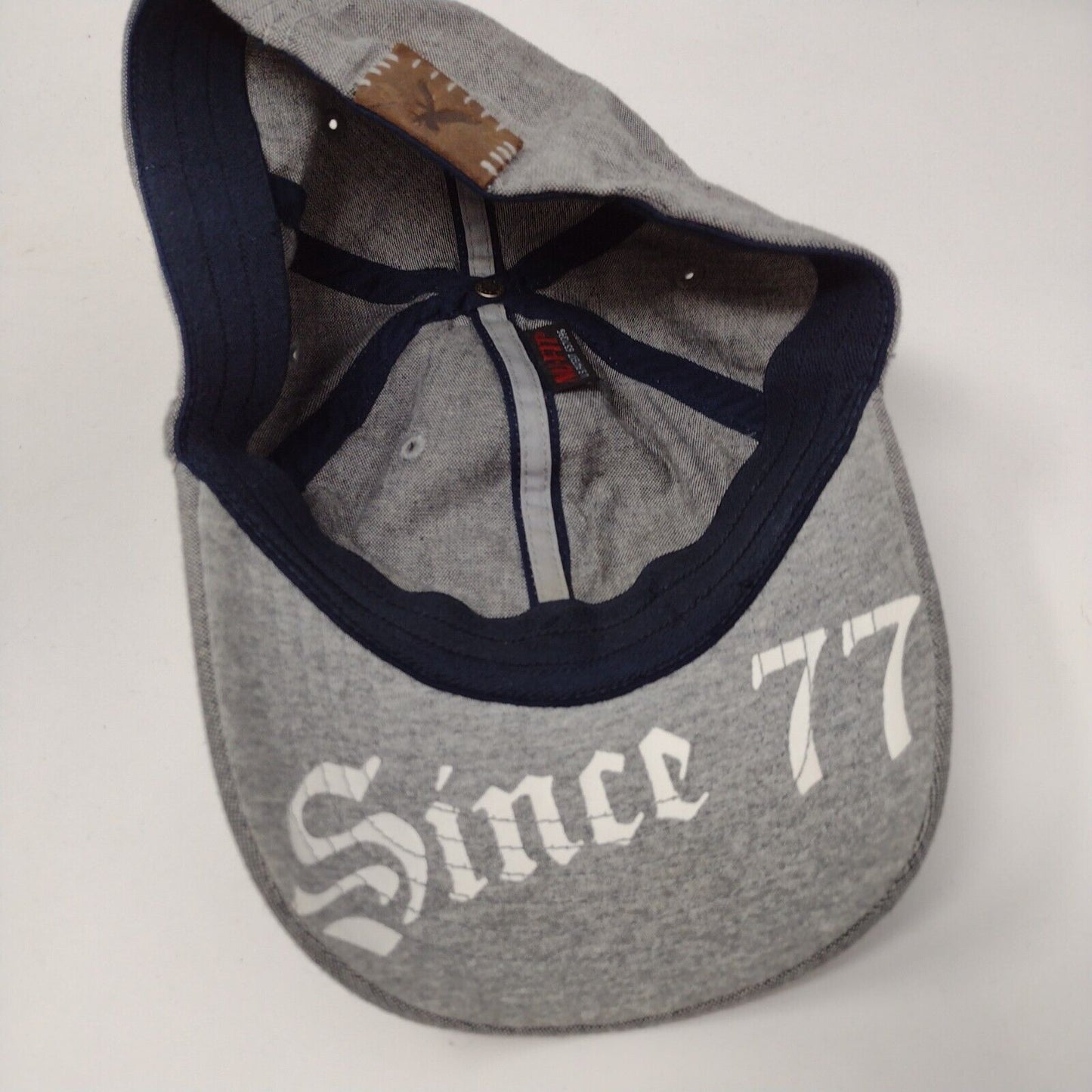 American Eagle Outfitters Since 77 Fitted Hat Gray One Size Nu-Fit