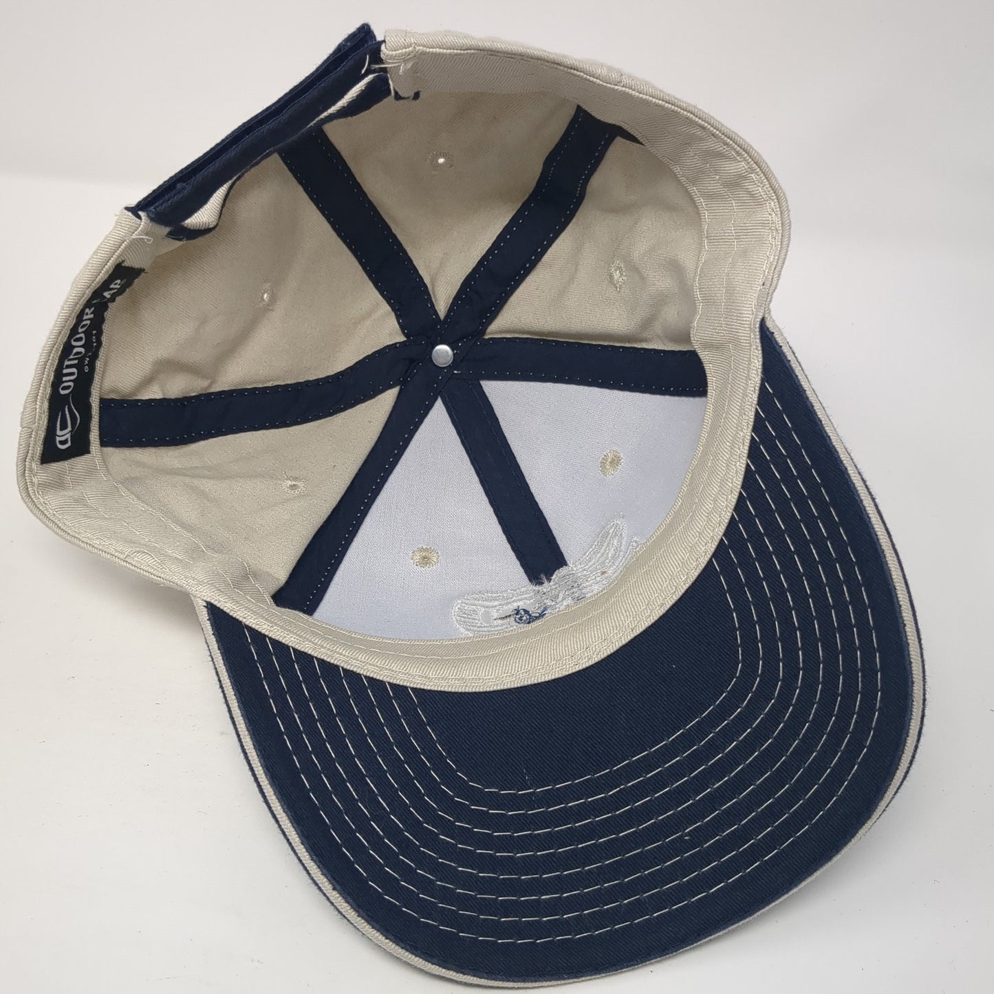 SMD Underground Mining Contractors Strapback Hat Blue One Size Adjustable