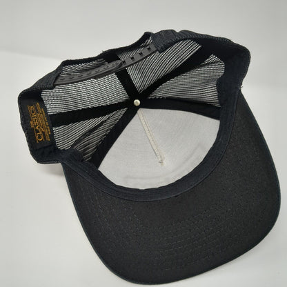 GMBM Snapback Mesh Back Trucker Hat Black One Size The Classics Yupoong