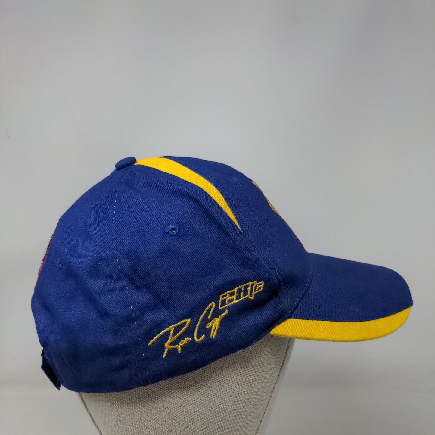 NAPA Racing Strapback Hat Blue Yellow Ron Capps #28 Chase Elliot OSFM