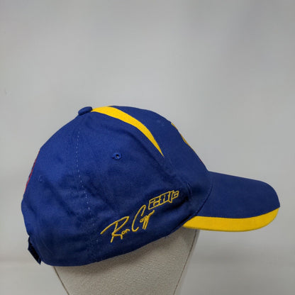 NAPA Racing Strapback Hat Blue Yellow Ron Capps #28 Chase Elliot OSFM