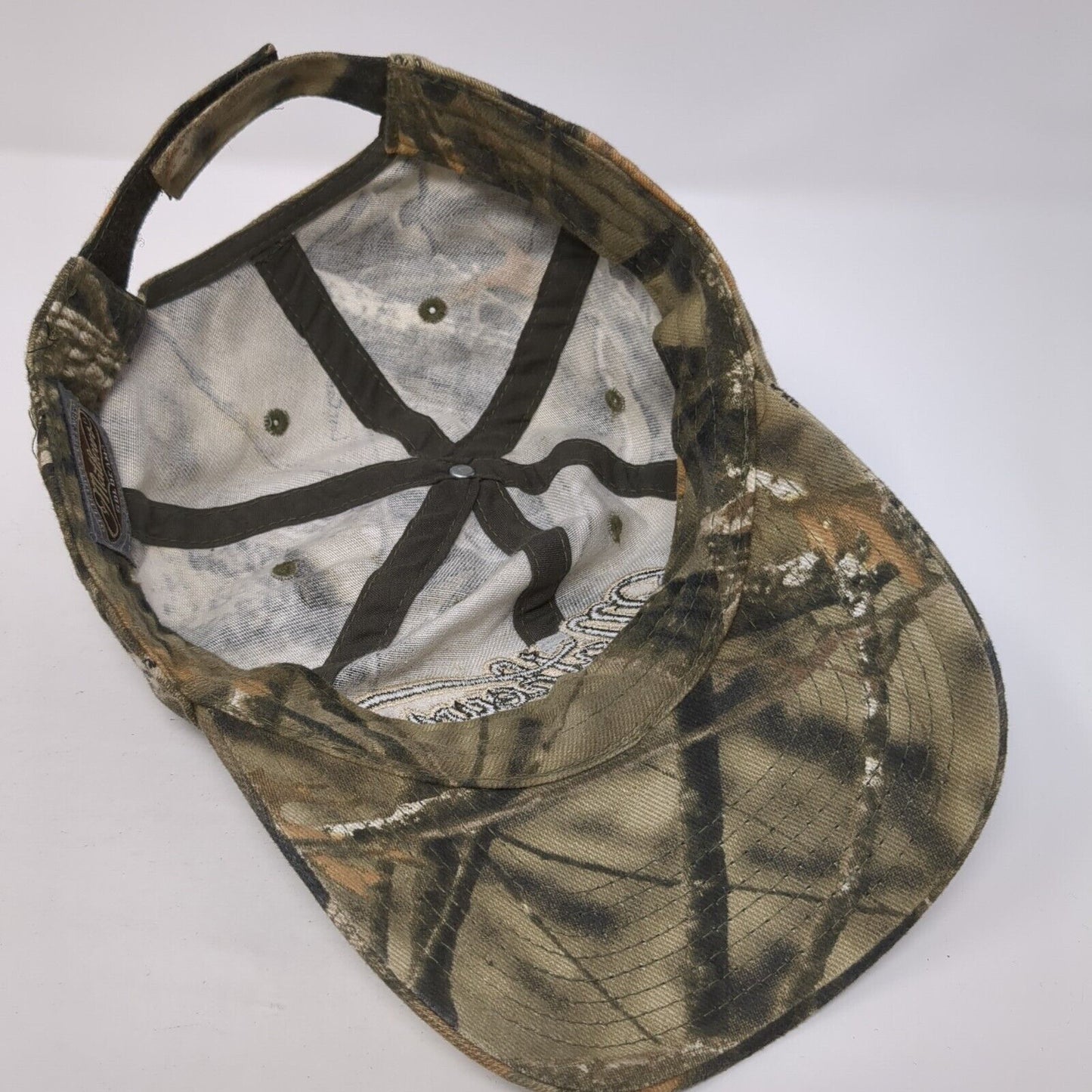 Matthews Solocam Strapback Hat Camouflage OS Adjustable Embroidered 6 Panel