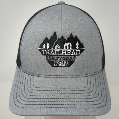 Richardson Trucker Hat Gray One Size Trailhead Realty Group Idaho Mountain