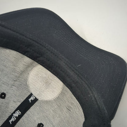 Billy Blvd Trucker Hat Black One Size BB Logo Mesh Snapback Curved Brim Patch