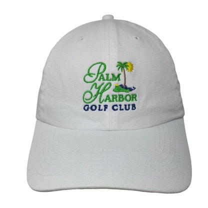 Palm Harbor Golf Club Youth Strapback Hat White M/L Embroidered