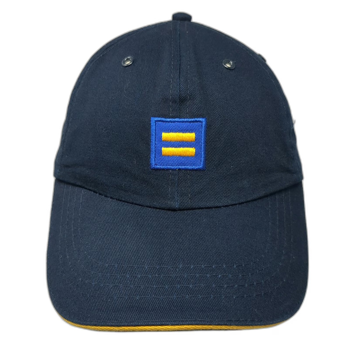 Human Rights Campaign Blue One Size Baseball Cap Equal Sign Logo Strapback