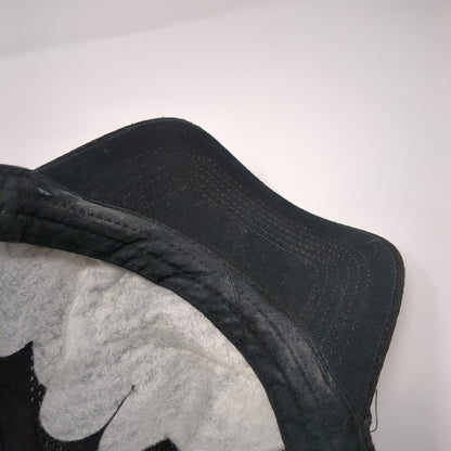 Cobra Strapback Hat Black One Size Adjustable Breathable 6 Panel Blank