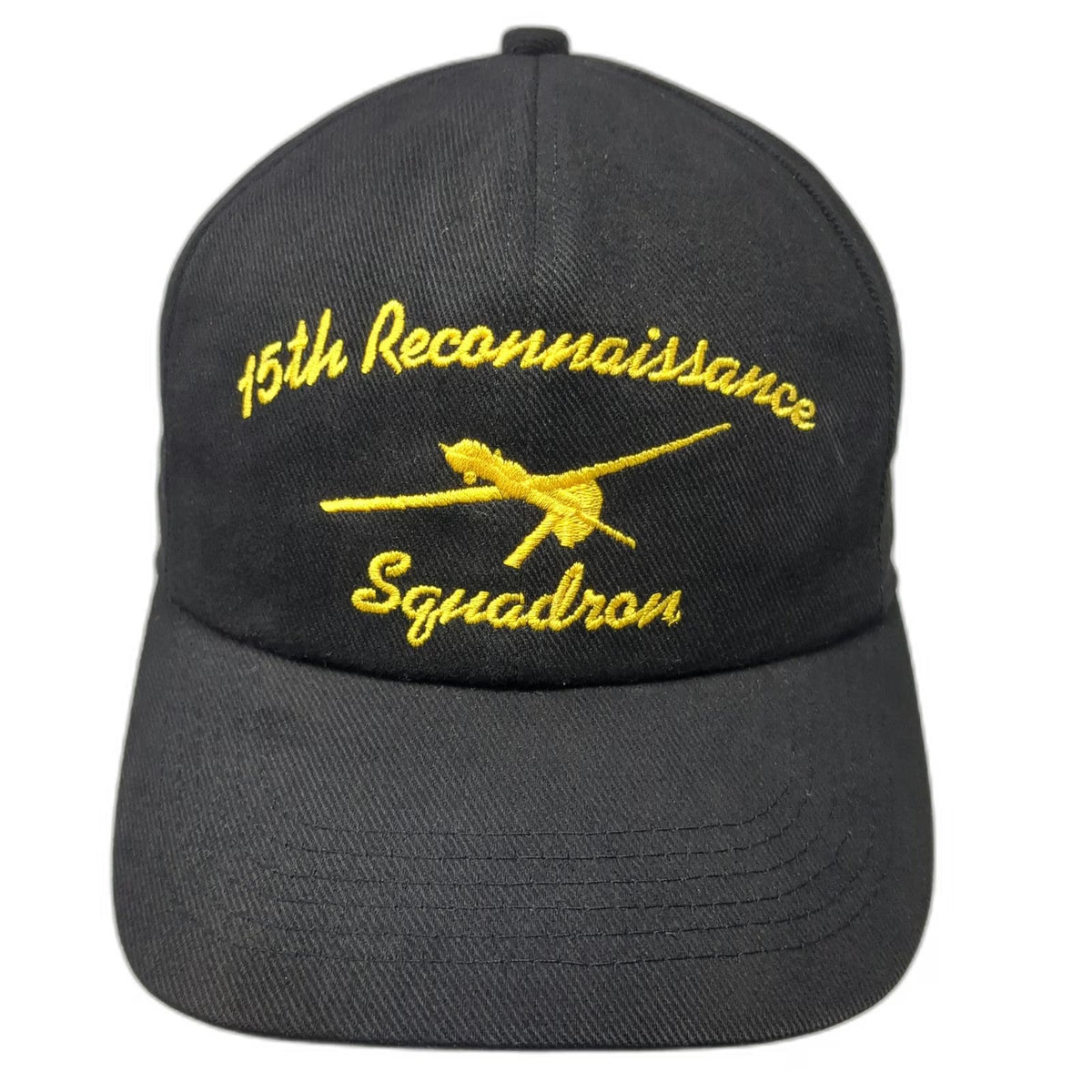 Legend Baseball Cap Black One Size 15th Reconnaissance Squadron Drone Hat