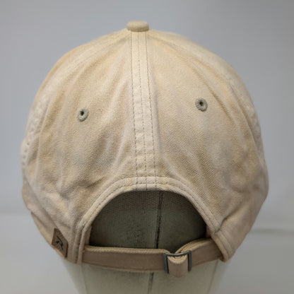 Richardson Baseball Cap Beige One Size ALLIN Embroidered Logo Slideback Hat