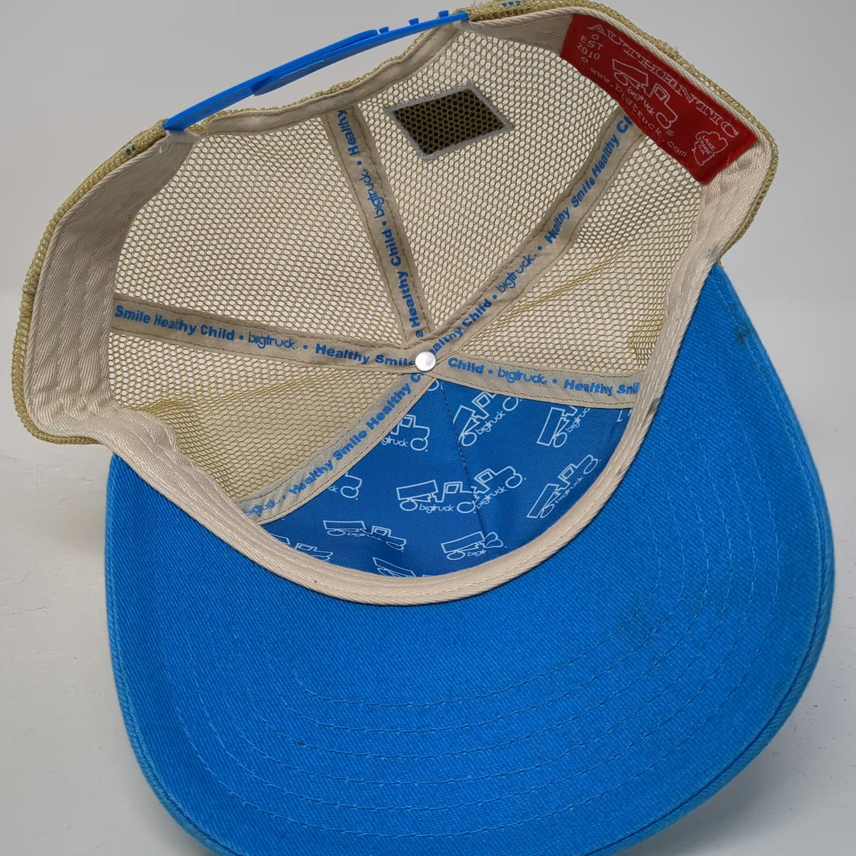 bigtruck Trucker Hat Blue OSFM Snapback Northern Nevada Dental Health Golf hat