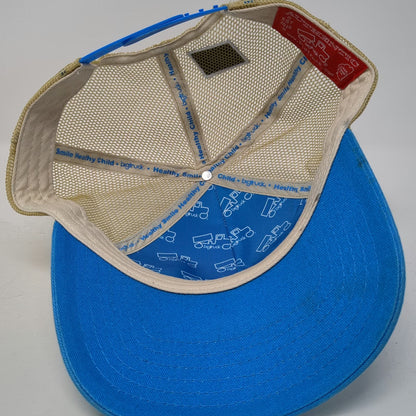 bigtruck Trucker Hat Blue OSFM Snapback Northern Nevada Dental Health Golf hat
