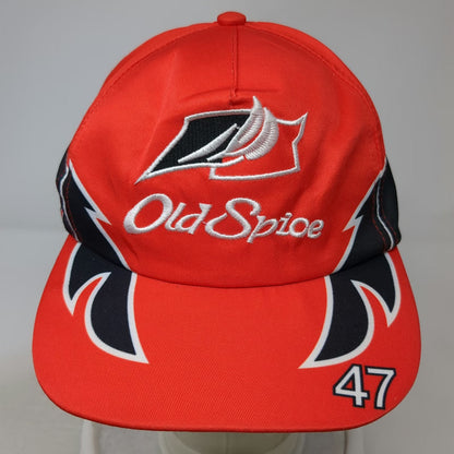 5 Panel Red Hat One Size Snapback Racing Old Spice 47 Cal Ripken Jr NASCAR JTG