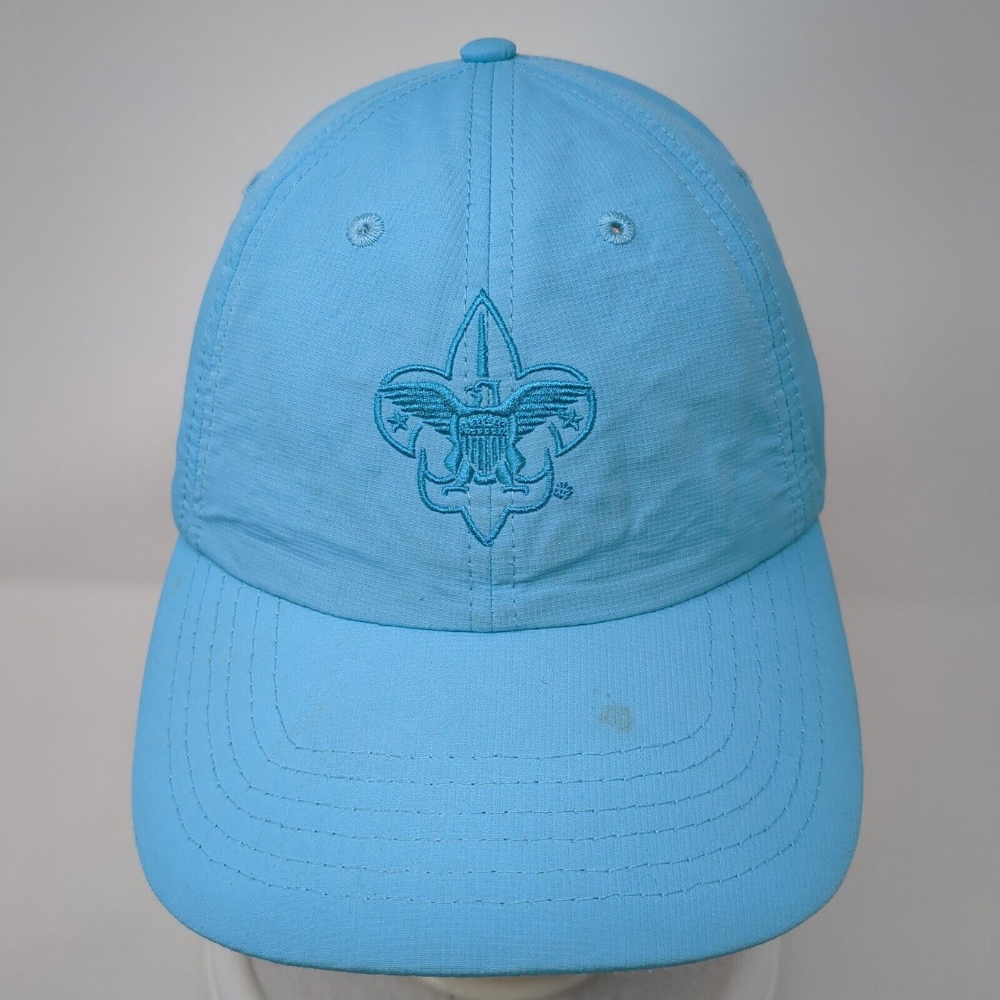 Boy Scouts of America Strapback Hat Blue OS Adjustable Embroidered 6 Panel