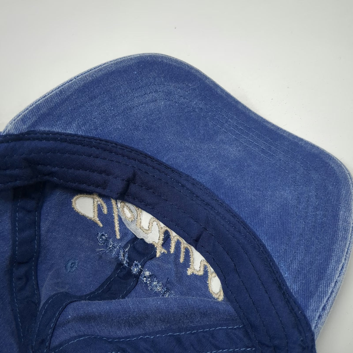 Ohiopyle Ventura California Baseball Cap Blue One Size Strapback Embroidered Hat