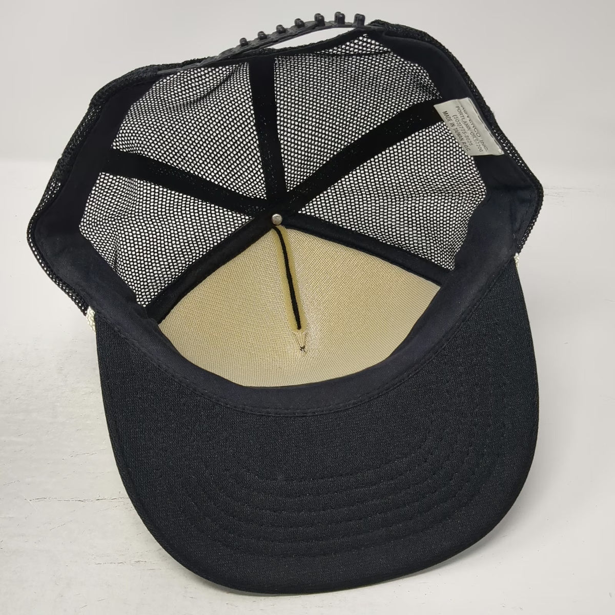 Advenco Trucker Hat Black Mesh Back Snapback Rope Graphic Funny Tomorrow a B**CH