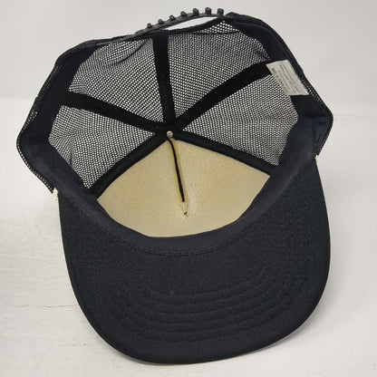 Advenco Trucker Hat Black Mesh Back Snapback Rope Graphic Funny Tomorrow a B**CH