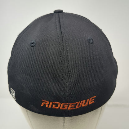 Richardson Baseball Cap Black M Ridgevue Performance Flexfit Star Logo Team Hat