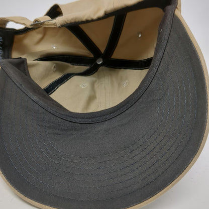 Nike Golf Baseball Cap Beige OSFM Kawneer Embroidered Slideback Strapback Hat