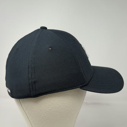 Under Armour Baseball Cap Black L Fitted Blitzing Polyester Mesh Athletic Hat