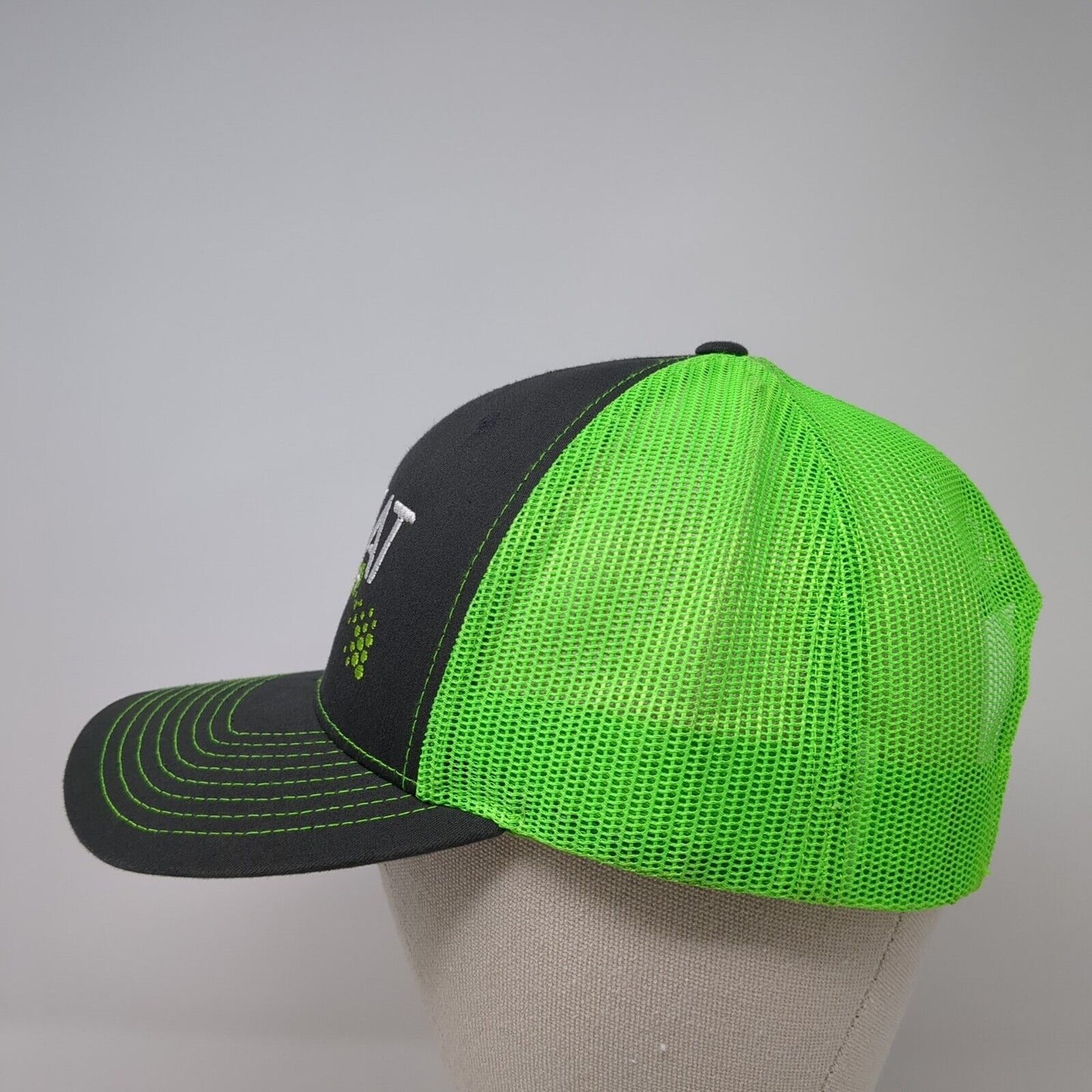 ProPeat Carbon Fertilizer Snapback Mesh Back Trucker Hat Multi One Size