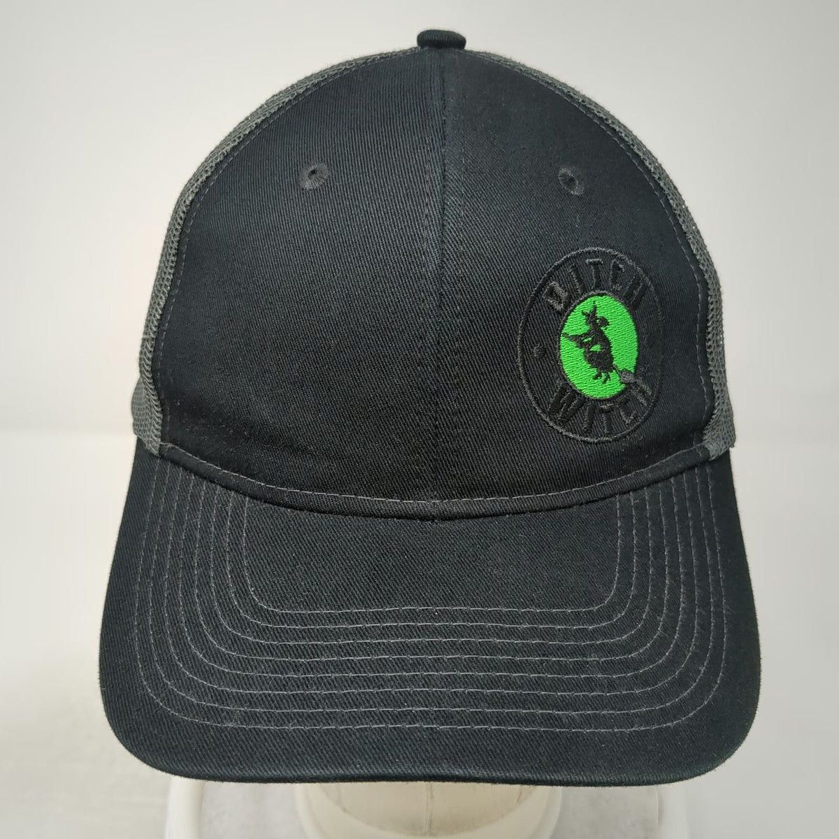 Port Authority Ditch Witch Trucker Hat Black One Size Mesh Back Snapback Logo