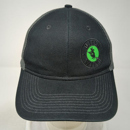 Port Authority Ditch Witch Trucker Hat Black One Size Mesh Back Snapback Logo