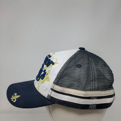 Senor Frog's Snapback Mesh Back Trucker Hat Blue One Size St. Thomas