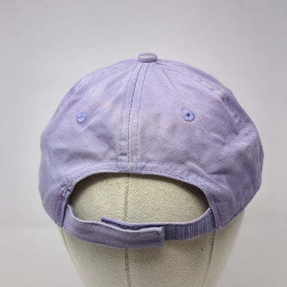 Wild Thing Tiger Strapback Hat Purple One Size Adjustable Rainforest Cafe