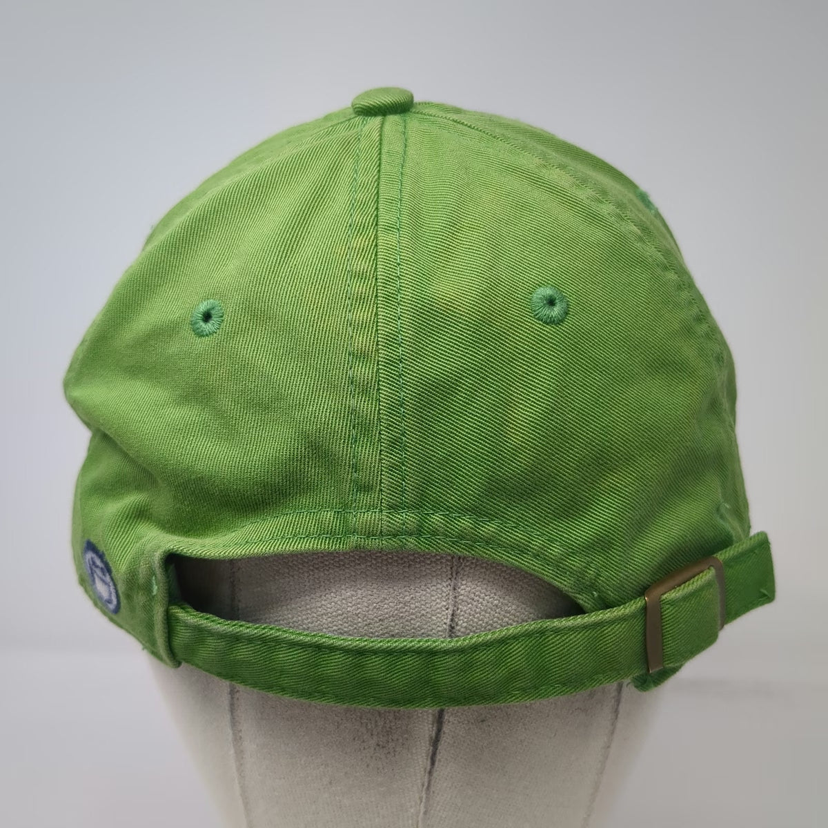 Life is Good Green Yellow Blue Baseball Cap One Size Slideback Flip Flops Hat