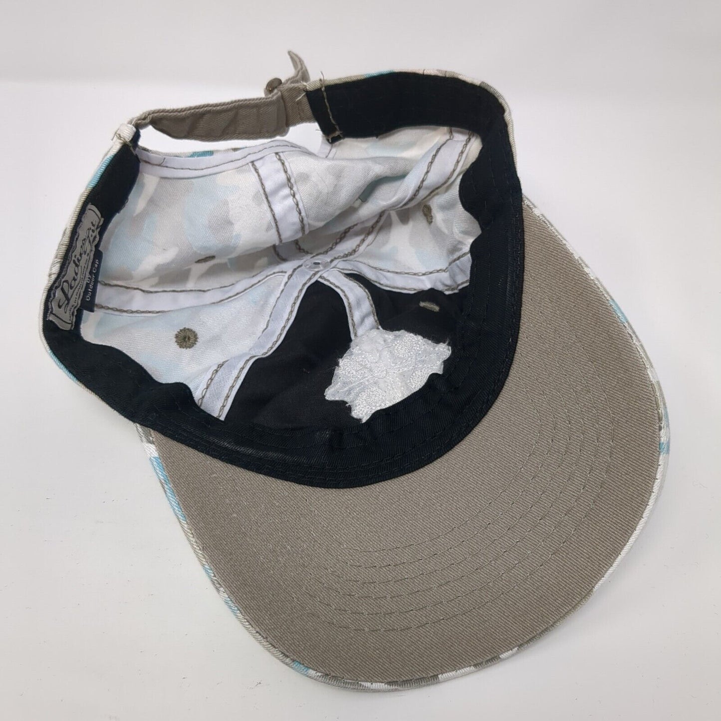 Patch Cross Women's Slideback Hat Camouflage OS Ladies Fit Outdoor Cap