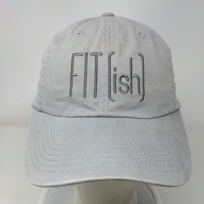 FIT (ish) Messy Hair Don't Care Slideback Hat Gray One Size Port Authority