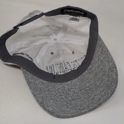 South Carolina Snapback Mesh Back Trucker Hat Gray OSFA Captivating W/Tags
