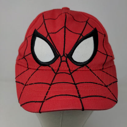 Ultimate Spiderman Boy's Snapback Hat Red Size M Embroidered Face Logo