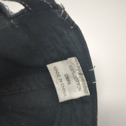 Luxco Spirited Brands Strapback Hat Black One Size Adjustable Stylemaster